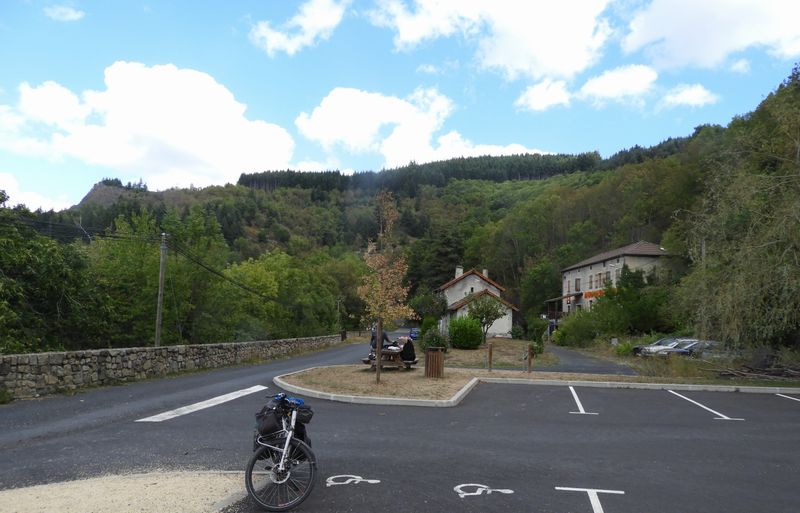 Sur la Dolce Via : Station de repos, départ, arrivée , Après le Cheylard