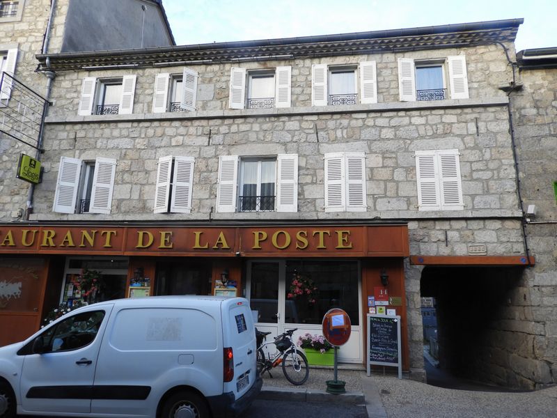 Bivouac à l'Hôtel de la poste à Tence