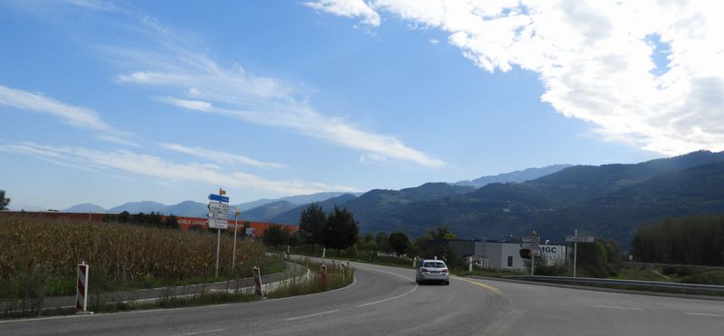 Le versoud, route de villard bonnot