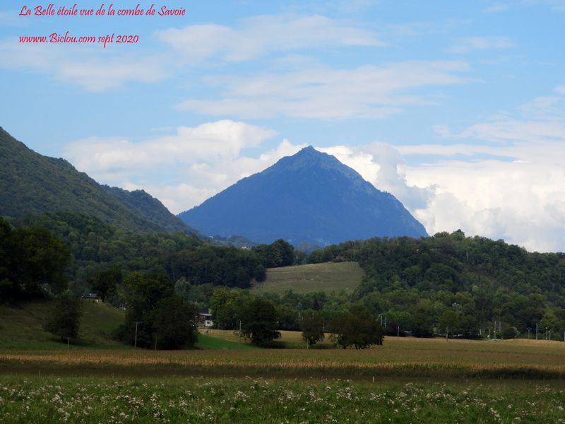 Faverges est juste derrière le col de Tamie, ici au pied de la Belle Etoile ..