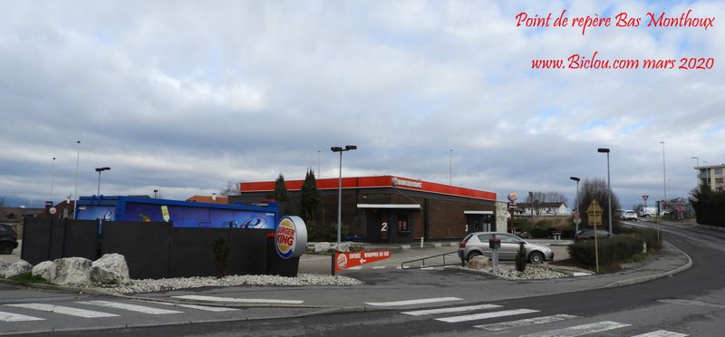 Pont de repère ; bas Monthoux