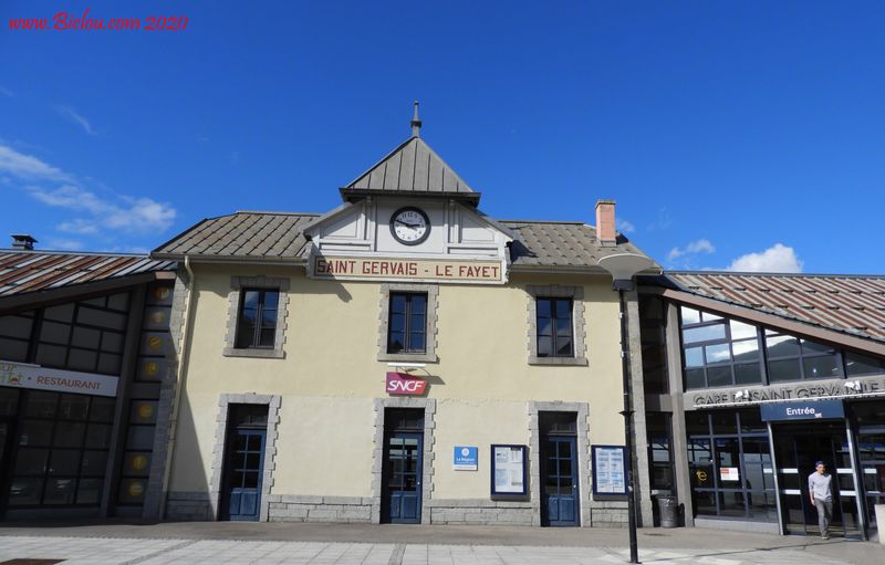 Gare de st gervais le fayet