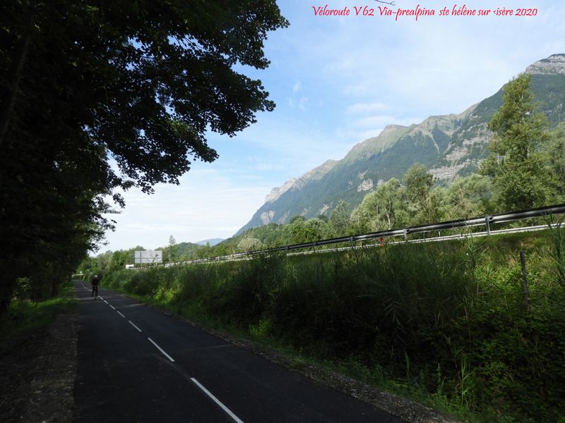Véloroute V 63 sainte Hélène sur Isère (2020)