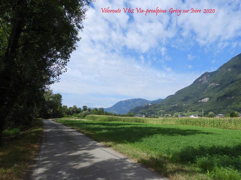 Véloroute V 62 dite Via prealpina vers Freterive savoie (2020)