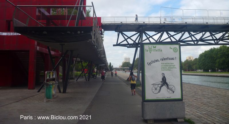 Paris : Arrivée à la Villette