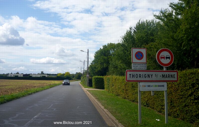 Thorigny sur Marne, nous perdons le fil de la Marne