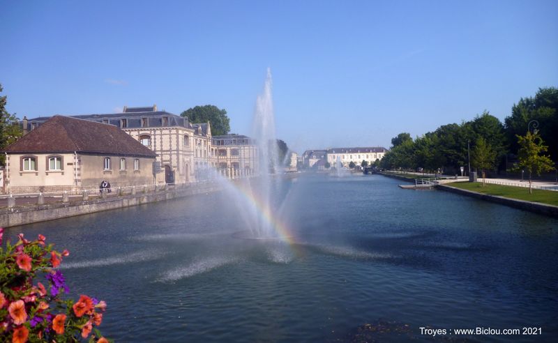 Jet d'eau de Troyes