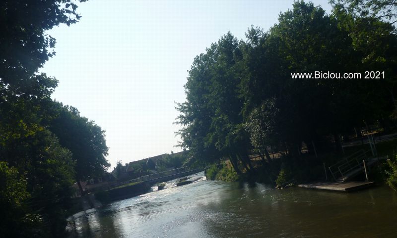 La Seine de passage à Troyes