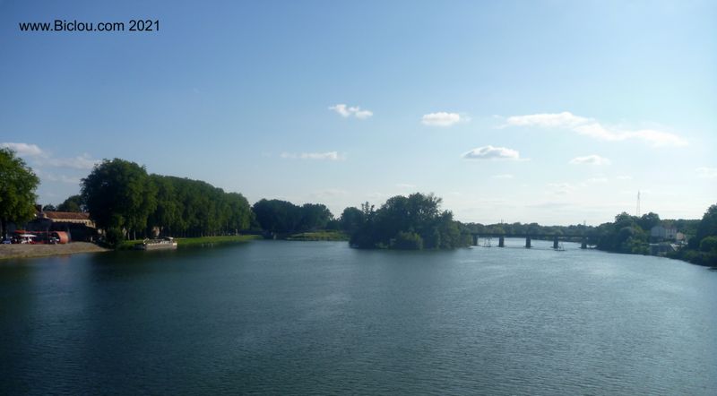 La Saône à Auxonne
