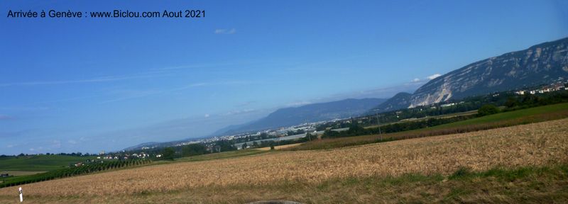 Arrivée à Genève ; la boucle est bouclée après 1850 km