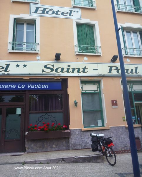 Le Saint Paul à Verdun (2021) : Où claudio séjourne à chaque passage à Verdun