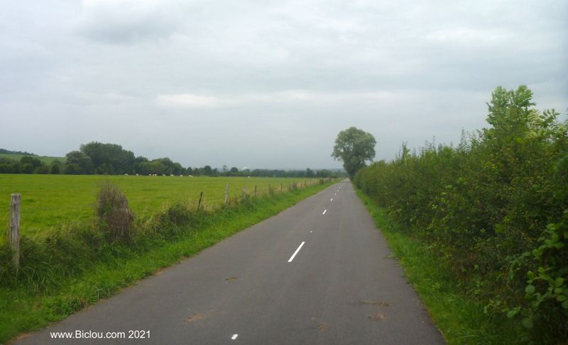 Vers Sedan : Vélo-route, En effet, même si on Y croise des tracteurs en colère..