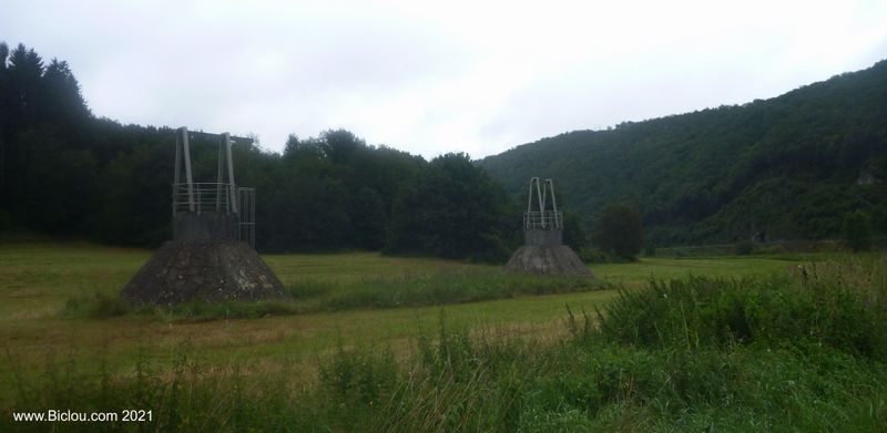 En prévision de crues de la Meuse