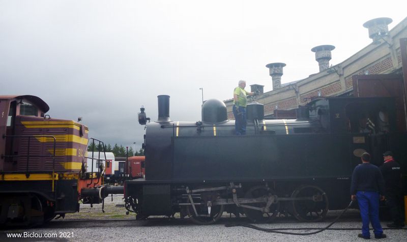 Le train à vapeur de Marlembourg