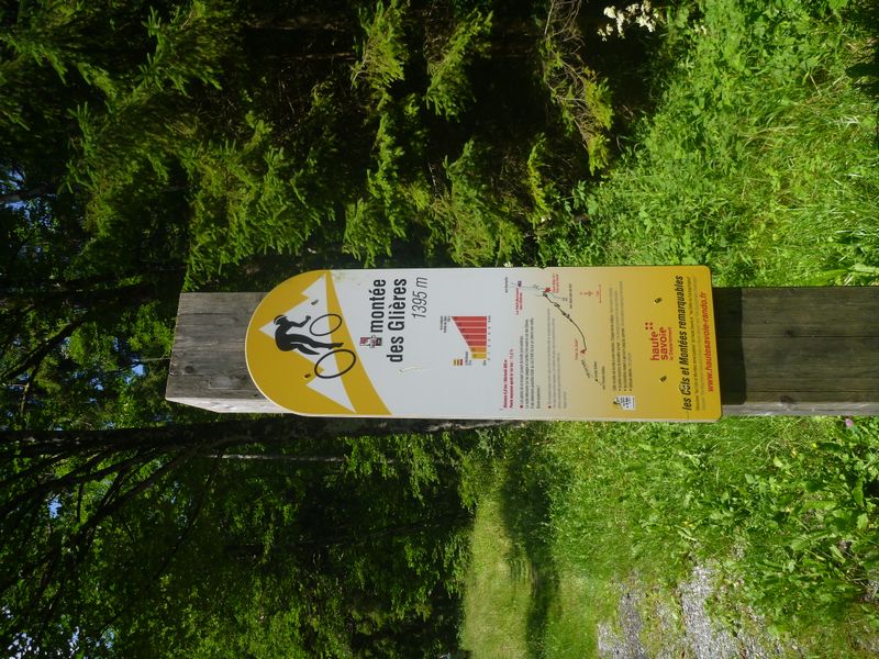 Au pied des Glières : Pas fou le glaude, va pas monter Rici ..