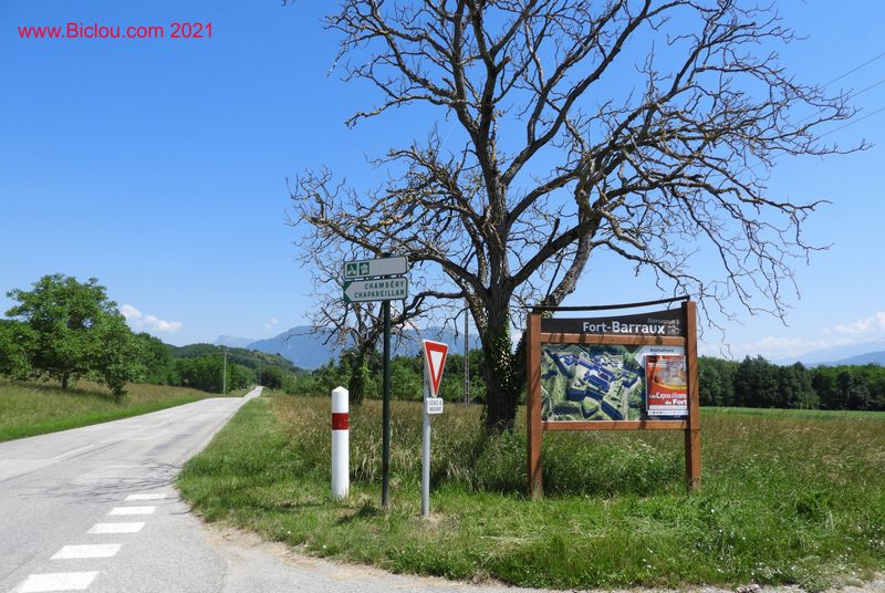 Pancarte : Fort Barraux