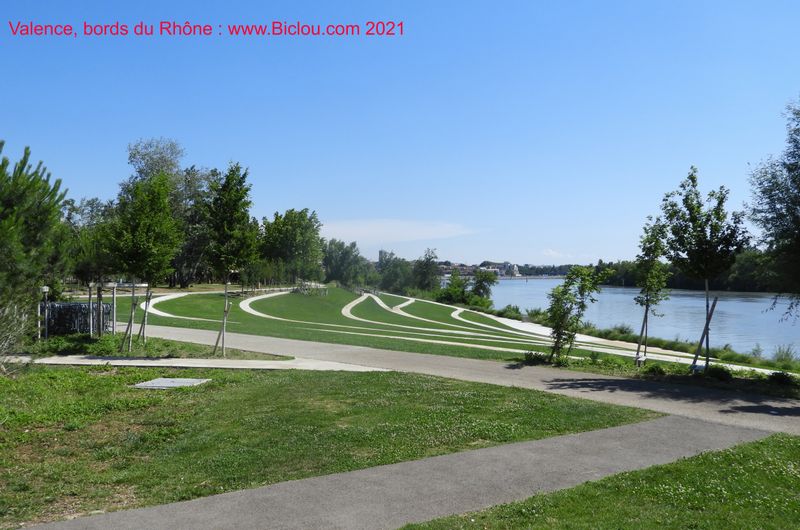 Parc Girodet à Valence en 2021
