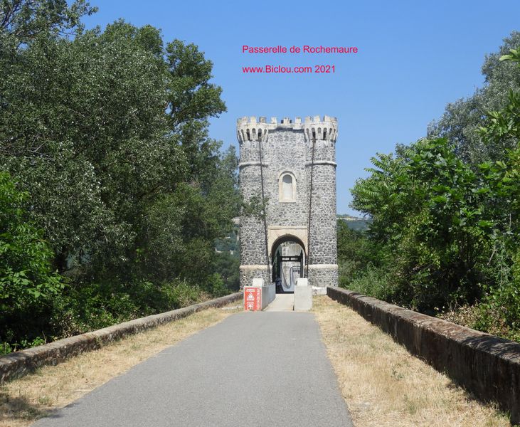 Passerelle de Rochemaure
