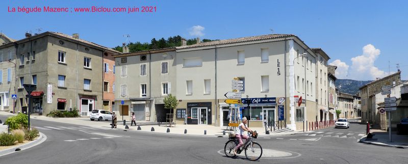 Georgette , à la Bégude de Mazenc..
