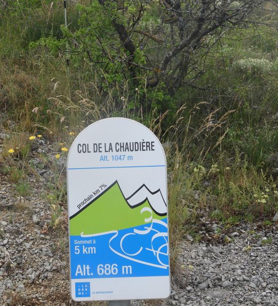 Col de la chaudière ; ça crimpe tout de même un peu