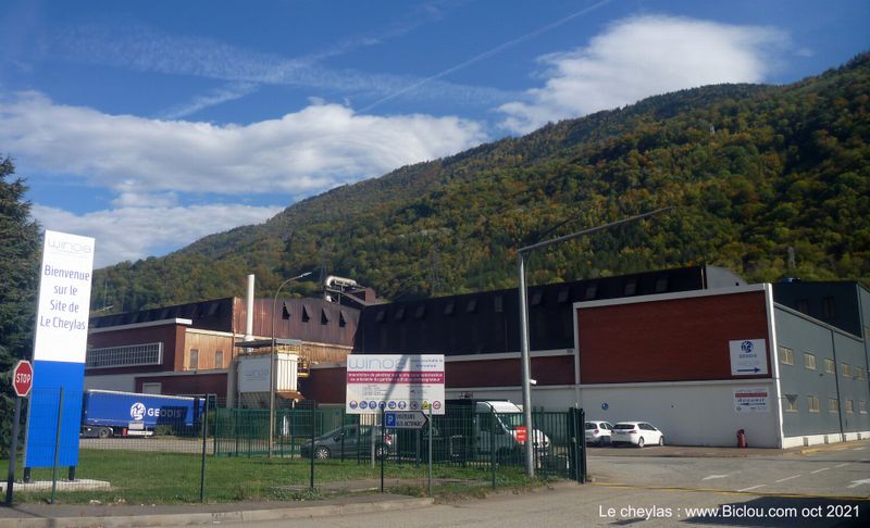 Ya encore des zusines en Isère : La preuve : les Usines du Cheylas