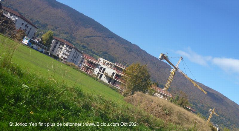 Bétonnage renversant à Saint Jorioz
