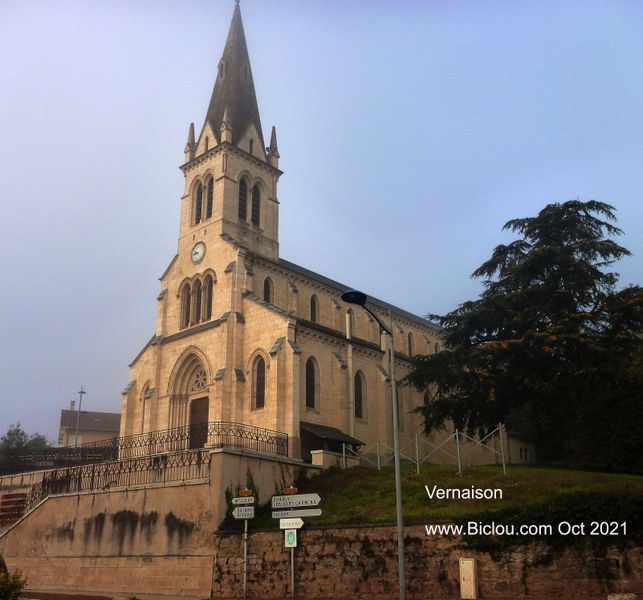 Eglise sainte Blandine du fleuve à Vernaison