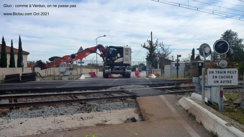 Glun; comme à Verdun, ici on ne passe pas ..