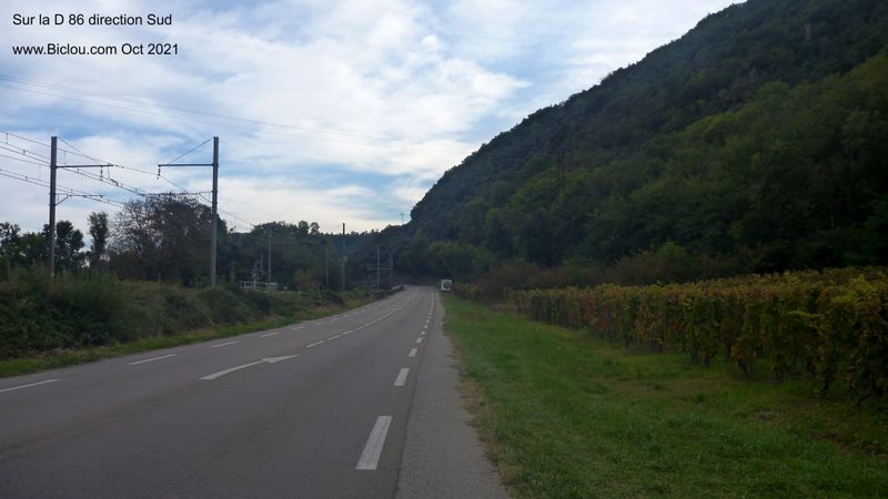 Et Finalement, On trouve la fameuse D 86 direction Sud