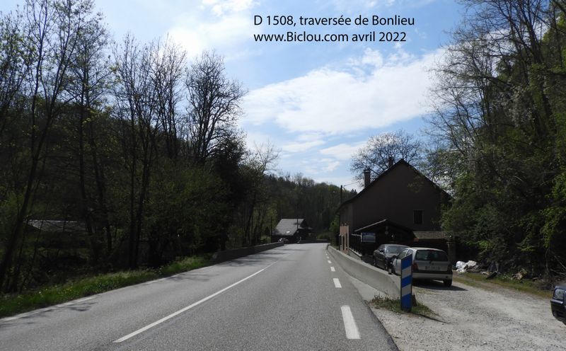 D 1508, traversée de Bonlieu : elle passerait où , La piste dite cyclable ?