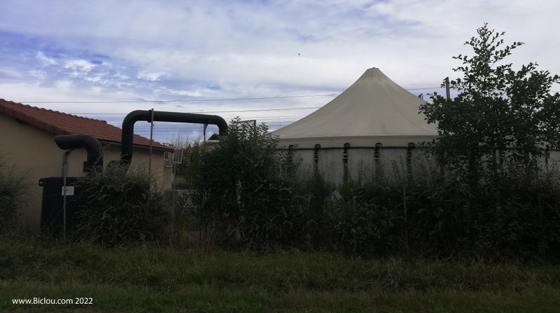 L'oeil du cyclo a vu : Digesteur : Production de gaz : Bio-Gaz