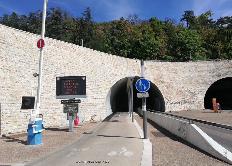 Tunnel de la croix rousse à Lyon