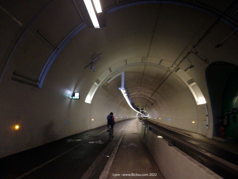 Tunnel de la croix rousse à Lyon