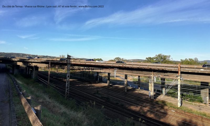 Noeud ferroviaire de Ternay - Chasse sur Rhône