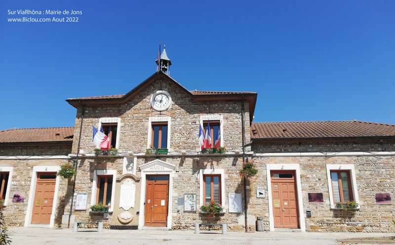 Mairie de Jons sur Viarhôna en 2022