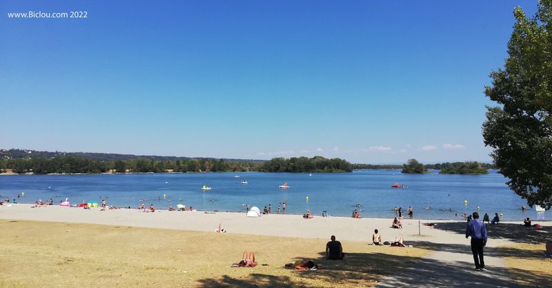 Avant Lyon ; Lac de Miribel-Jonage ..