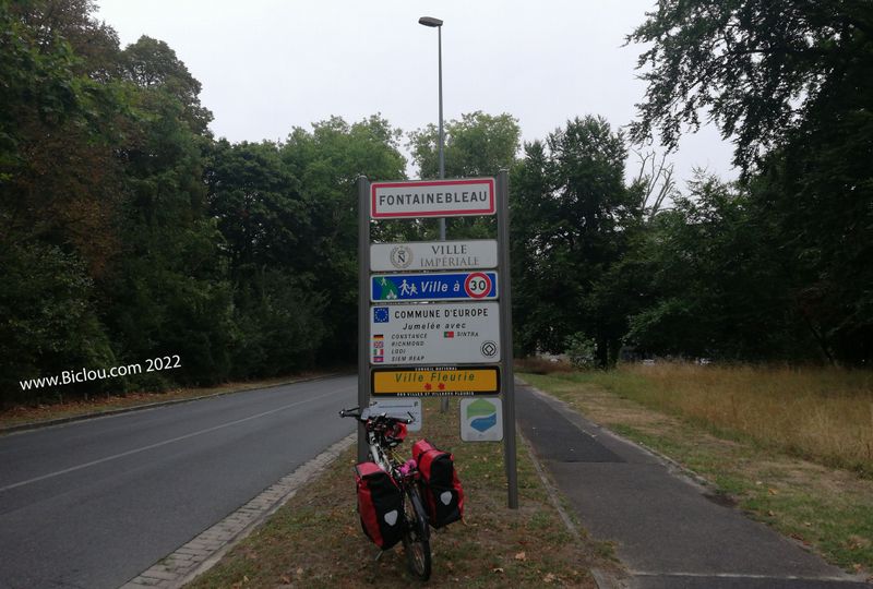 Pancarte : Fontainebleau
