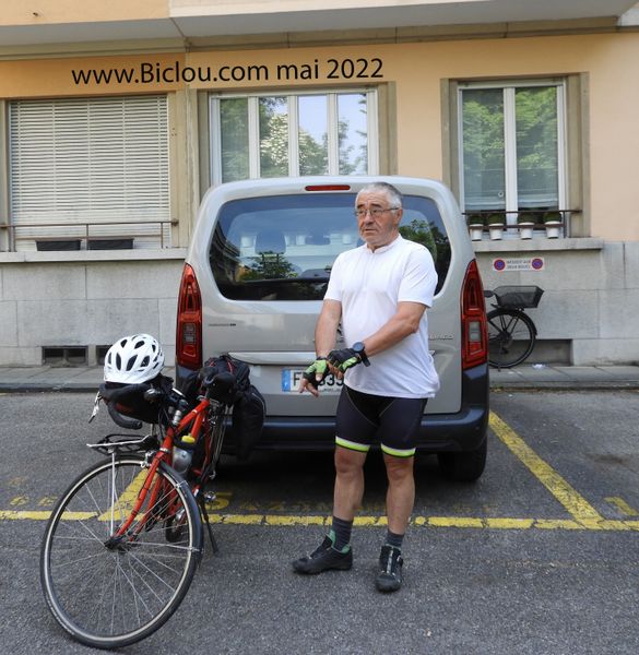 Le claudio au départ de Geneva en 2022, affuté comme un lézard à la sortie de l'hiver
