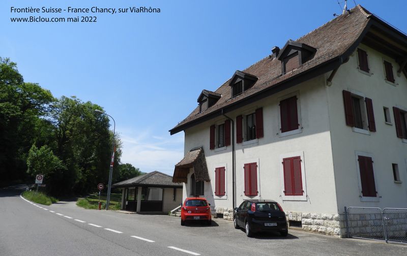 Passage de la Frontière Franco-Suisse à Chancy