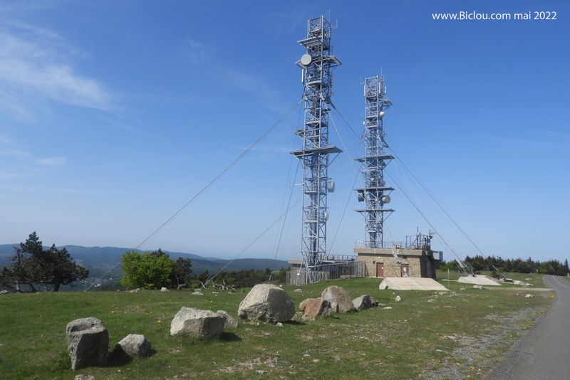Les ZAntennes du Mont Aigoual, arrosent à 360 degrés