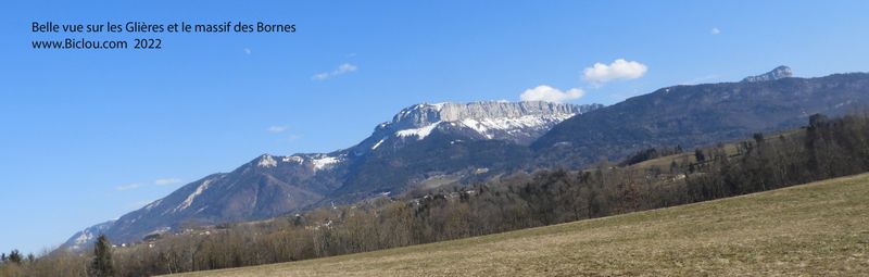 Belle vue sur les Glières