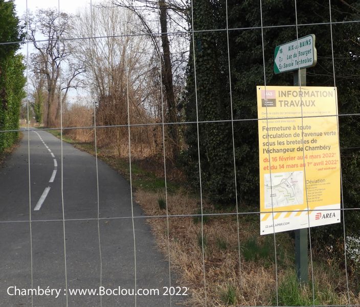 Travaux sur la voie verte V 63