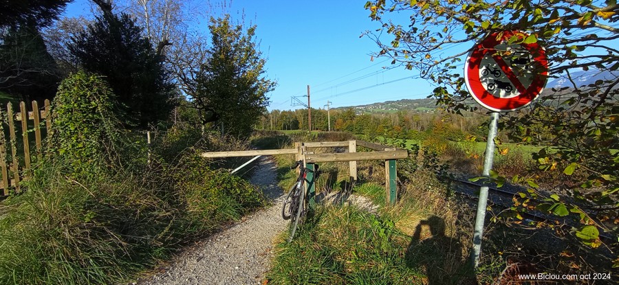 balisage absent argonay les jouvenons 
