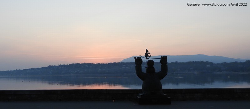 Le chat du Léman, à Genève en avril 2022