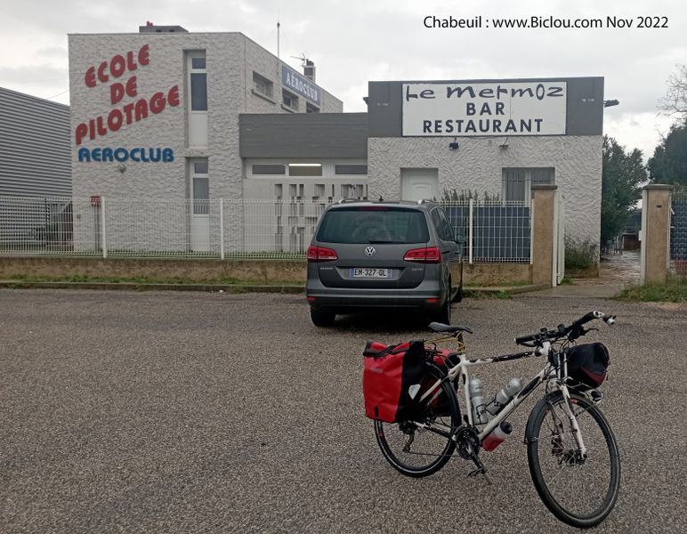 Pause déjeuner à Chabeuil (avant Valence)