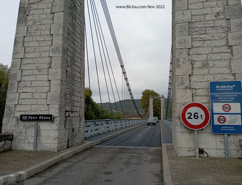 Pont sur le Rhône : La Voulte
