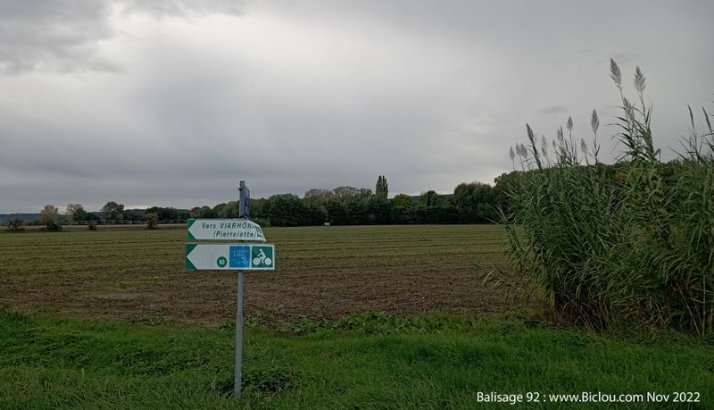Parallèle à ViaRhôna : Balisage 92 par la Drôme