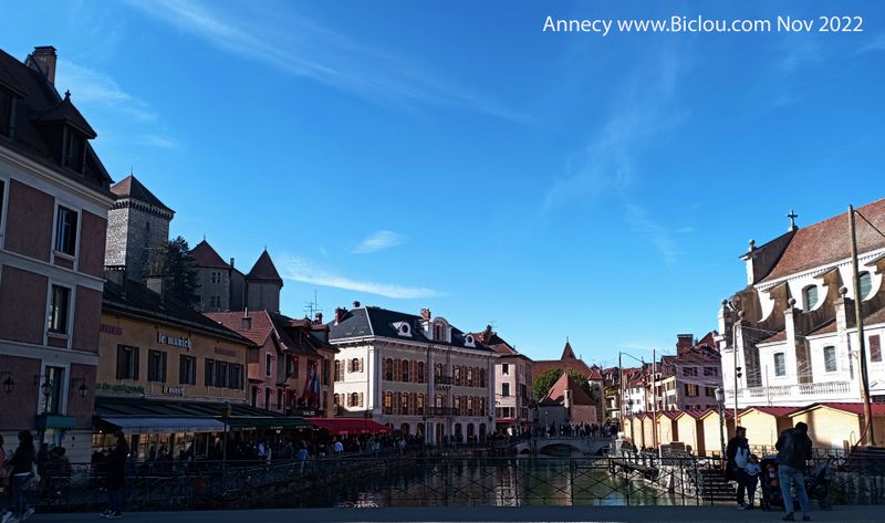 Un grand classique : Le Thiou : Annecy