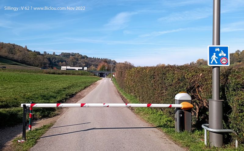 Sillingy Nov 2022 : Véloroute V62 ?