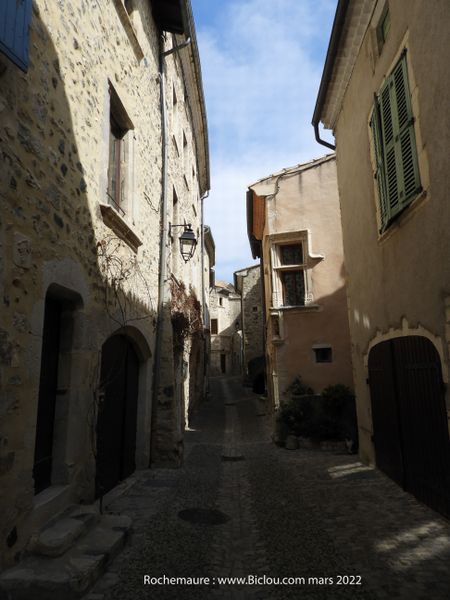 Rochemaure village